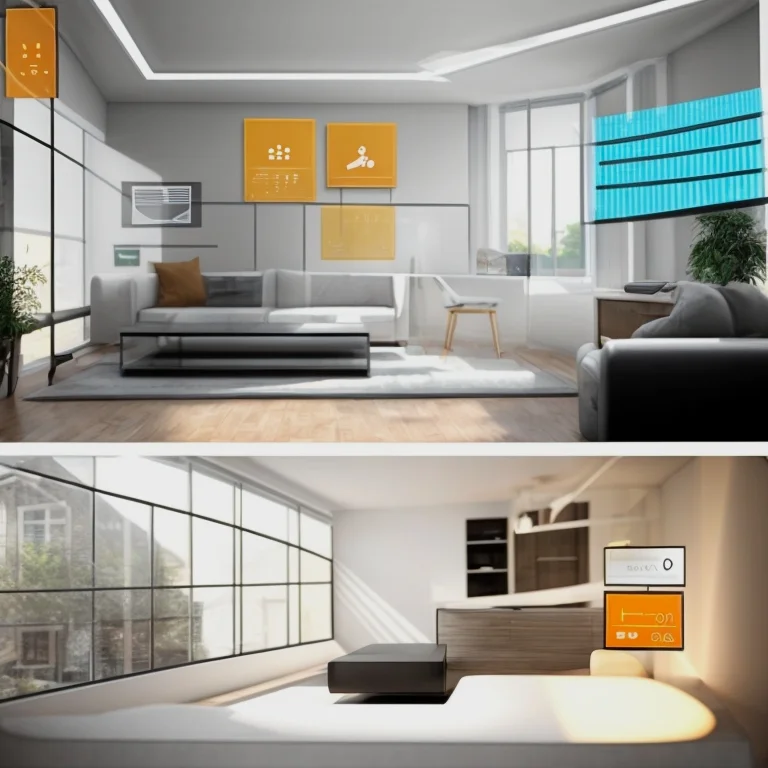 Dashboard mit Lichtsteuerung und Statistiken